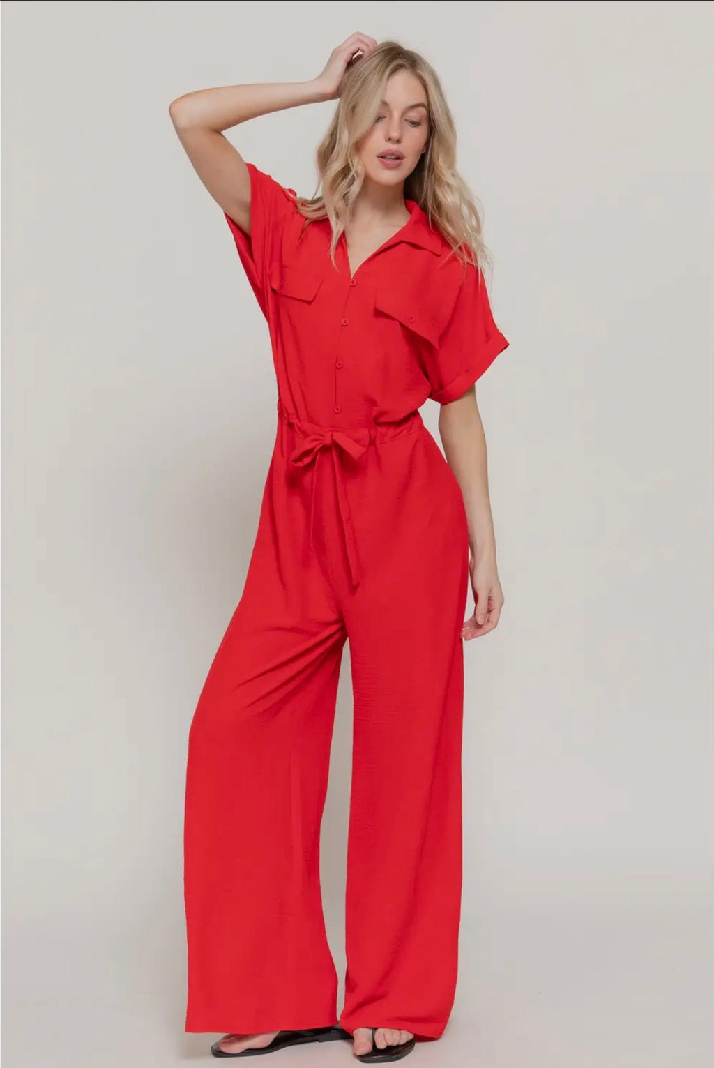 Women’s wide leg Jumpsuit