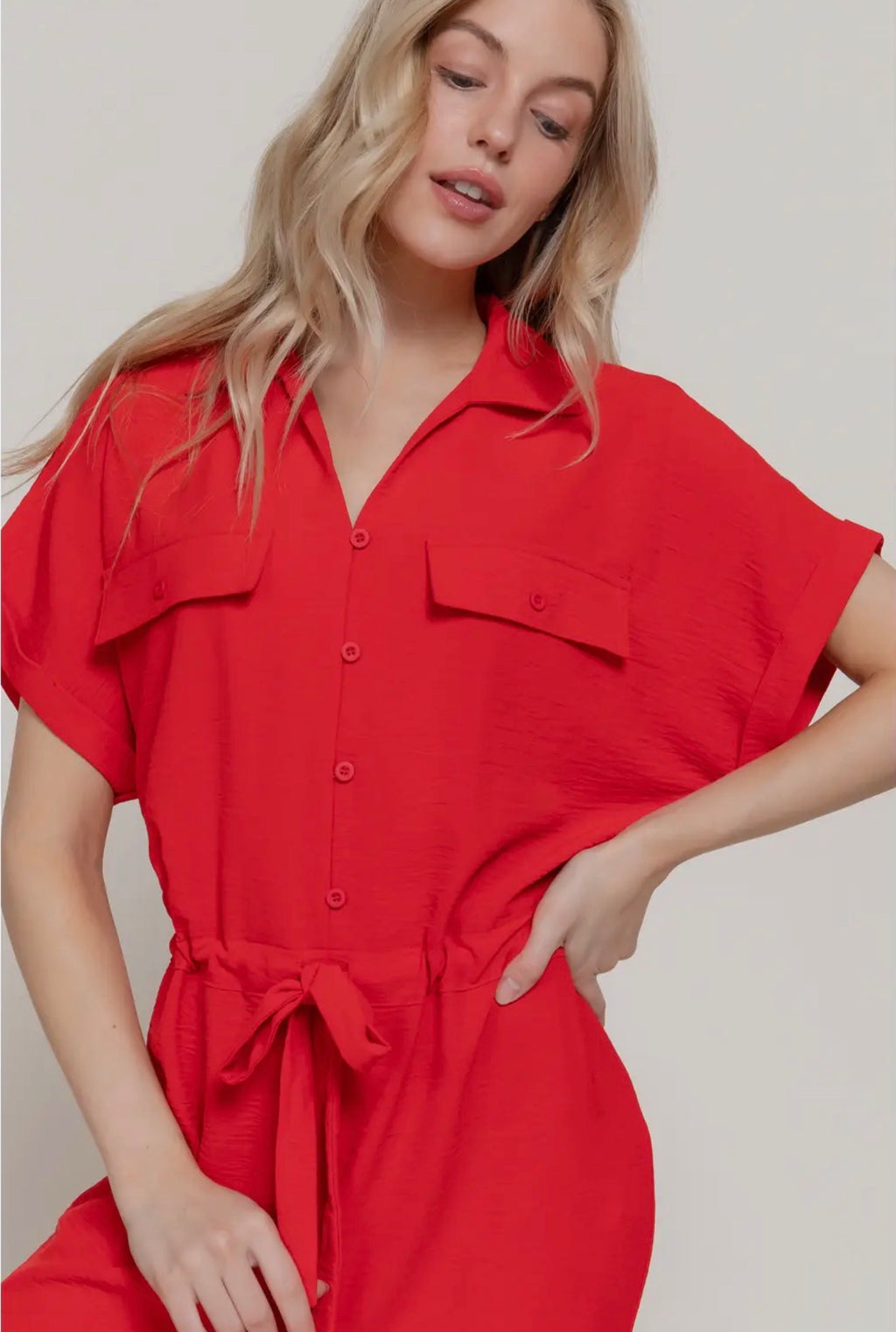 Women’s wide leg Jumpsuit